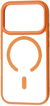Чохол FIBRA Metal Buttons with MagSafe iPhone 17 Pro Max Orange