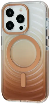 Чехол FIBRA Ripples iPhone 14 Pro Gradient Rose Gold