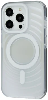 Чехол FIBRA Ripples iPhone 14 Pro Gradient White