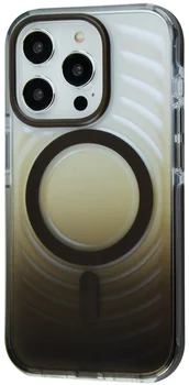 Чехол FIBRA Ripples iPhone 16 Pro Gradient Gray