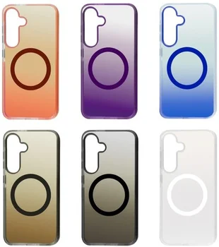 Чохол FIBRA Shock-Proof case with MagSafe Samsung S24 Clay