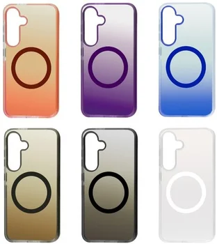 Чохол FIBRA Shock-Proof case with MagSafe Samsung S24 Deep Purple