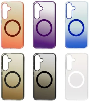 Чохол FIBRA Shock-Proof case with MagSafe Samsung S24 White