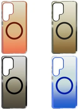 Чехол FIBRA Shock-Proof case with MagSafe Samsung S24 Ultra Clay