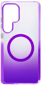 Чехол FIBRA Shock-Proof case with MagSafe Samsung S24 Ultra Deep Purple