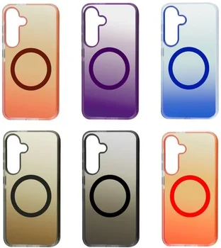 Чехол FIBRA Shock-Proof case with MagSafe Samsung S25 Deep Purple