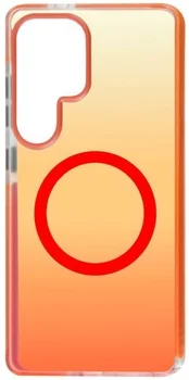 Чохол FIBRA Shock-Proof case with MagSafe Samsung S26 Ultra Orange