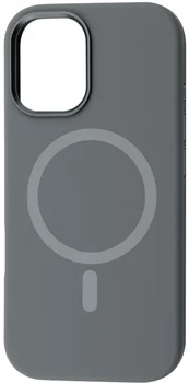 Чохол FIBRA Silicone OmniMag iPhone 13/14 Dark Gray