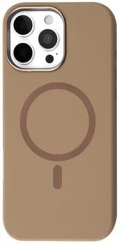 Чехол FIBRA Silicone OmniMag iPhone 14 Pro Brown