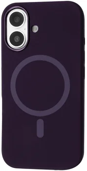 Чохол FIBRA Silicone OmniMag iPhone 17 Dark Purple