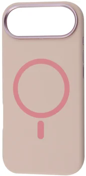 Чехол FIBRA Silicone OmniMag iPhone Air Light Pink