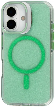 Чохол FIBRA Star Shine with MagSafe iPhone 16 Green