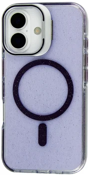 Чохол FIBRA Star Shine with MagSafe iPhone 16 Purple