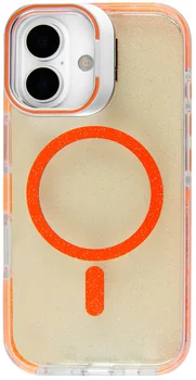 Чохол FIBRA Star Shine with MagSafe iPhone 17 Orange