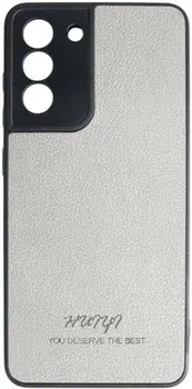 Чохол Huryl Leather Case Samsung Galaxy S21 FE Gray
