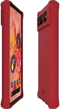 Чохол ItSkins Hybrid Silk Google Pixel 6 Red (GGP6-HBURN-CHRD)