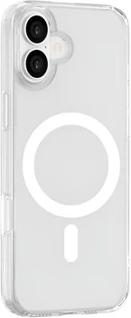 Чехол Just Must Crystal with MagSafe Apple iPhone 16 Plus Clear