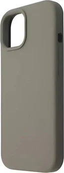 Чехол Just Must Silicone Case with MagSafe Apple iPhone 15 Gray (JMCRSCFI15B)