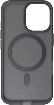 Чохол Just Must Silk Frost with MagSafe Apple iPhone 16 Black (JMCSFFI16B)