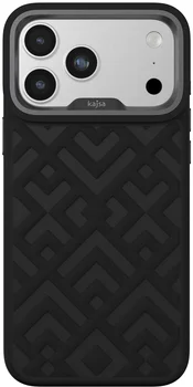 Чохол Kajsa Briquette Collection Rhombus Case iPhone 17 Pro Black