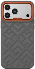 Чохол Kajsa Briquette Collection Rhombus Case iPhone 17 Pro Gray