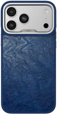 Чохол Kajsa Glamorous Collection Crazy Horse Case iPhone 17 Pro Blue