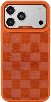 Чохол Kajsa Glamorous Collection Imperial 2 back case iPhone 17 Pro Orange