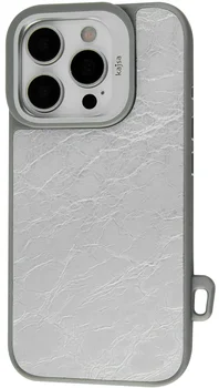 Чехол Kajsa Glamorous Collection Metallic Glossy Pastry V.2 back case for iPhone 16 Pro Max Silver