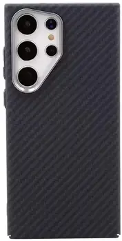 Чохол Kevlar magnetic Samsung Galaxy S25 Ultra Black