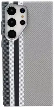 Чохол Kevlar magnetic Samsung Galaxy S25 Ultra Gray
