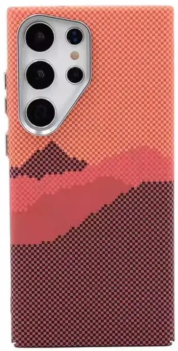 Чехол Kevlar magnetic Samsung Galaxy S25 Ultra Sunset