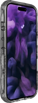 Чехол LAUT CRYSTAL MATTER X case with MagSafe for iPhone 16 - Black Crystal (L_IP24A_CMX_UB)