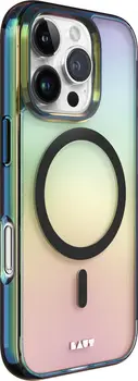 Чехол LAUT HOLO для iPhone 16 Pro з MagSafe Holo-Midnight (L_IP24B_HO_BK)