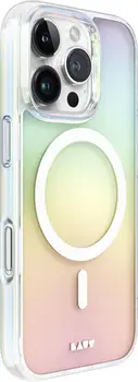 Чехол LAUT HOLO для iPhone 16 Pro з MagSafe Holo-Pearl (L_IP24B_HO_W)