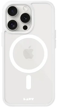 Чохол LAUT HUEX PROTECT case with MagSafe for iPhone 15 Pro - White (L_IP23B_HPT_W)