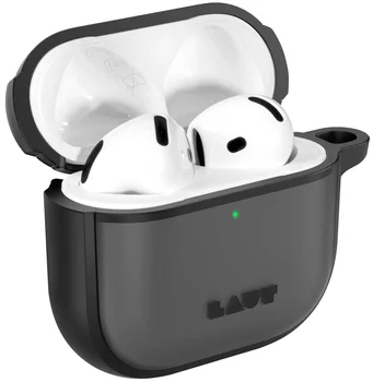 Чехол LAUT HUEX PROTECT для AirPods 4 - Black (L_AP5_HPT_BK)