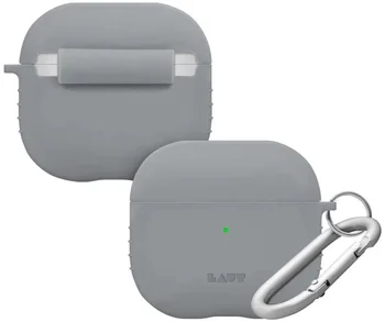 Чехол LAUT POD для AirPods 4 - Grey (L_AP5_POD_GY)