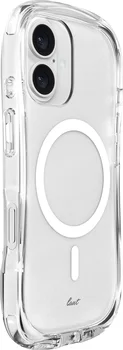 Чохол LAUT POP LUME case with MagSafe for iPhone 16 - Crystal (L_IP24A_PL_UC)