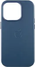Чохол Leather Case with MagSafe для iPhone 13 Pro Indigo Blue