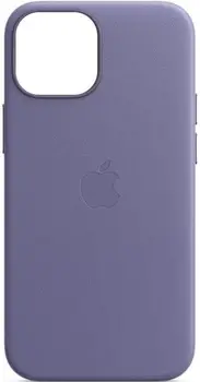 Чохол Leather Case with MagSafe для iPhone 13 Wisteria