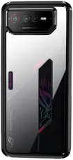 Чохол Luxury Shockproof Hybrid Leather Case Asus Rog Phone 6 Transparent