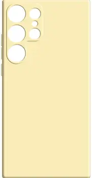 Чохол MAKE Silicone Samsung Galaxy S24 Ultra Yellow (MCL-SS24UYE) (UA)