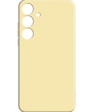 Чохол MAKE Silicone Samsung Galaxy S24 Yellow (MCL-SS24YE) (UA)