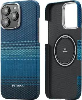 Чехол Pitaka Tactile Woven для iPhone 16 Pro Max Moonrise (KI1601MOM)