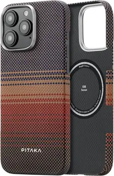 Чехол Pitaka Tactile Woven для iPhone 16 Pro Max Sunset (KI1601SUM)