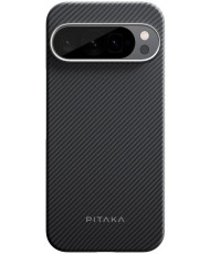 Чехол Pitaka Ultra-Slim Case Classic Twill 600D for Google Pixel 9 Pro XL Black/Grey (GPPB2402)