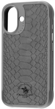 Чохол Polo Knight Case iPhone 16 Titanium Gray