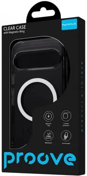 Чохол Proove Clear Case with Magnetic Ring Google Pixel 10 Pro XL Transparent