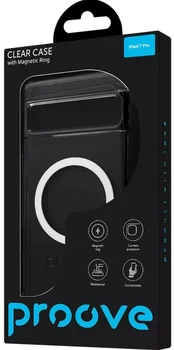 Чохол Proove Clear Case with Magnetic Ring Google Pixel 7 Pro Transparent
