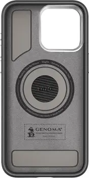Чохол SGP PC+Leather with MagSafe для Apple iPhone 15 Pro Max (6.7") Carbon